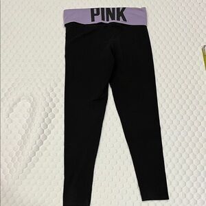 Victoria’s Secret VS PINK Yoga pants fold over top size medium